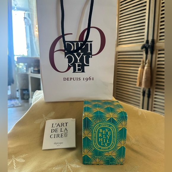 DIPTYQUE Limited Edition BEVERLY HILLS Scented 6.5 oz Candle New In Box With Bag - Picture 1 of 7